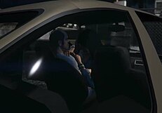 Trevor picks up a hooker in GTA 5.