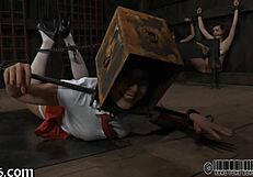 Hey, watch this cute girl get punished intensely