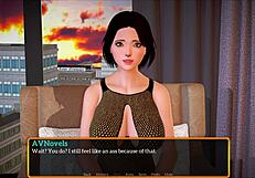 Exploring my new stepfamily in this game episode 590