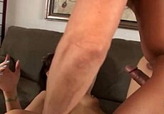 divine brunette milf spreads big booty for assfucking