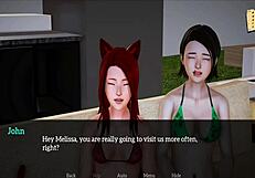 Exploring my new family dynamics in this 3d game