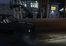 Trevor picks up a hooker in GTA 5.