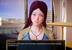 discovering big tits in my new family adventure