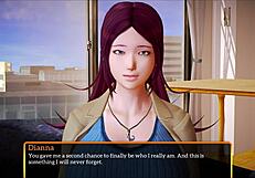 discovering big tits in my new family adventure