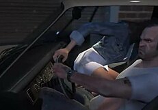 Trevor picks up a hooker in GTA 5.