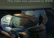 Trevor picks up a hooker in GTA 5.