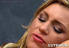 Beautiful student tempt her teacher in this hot scene