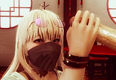 3D animated SFM featuring an ordered gyaru going home