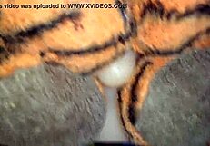 Detailed masturbation session with a toy