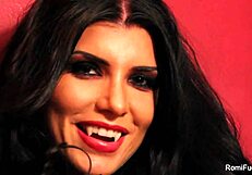 i'm romi rain, showing off my big tits and ass nude