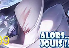 Exclamatory-Provocative Generale Esdeath Makes You Cum Twice in Hentai!