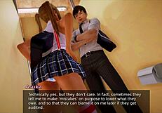 Walkthrough of the Hentai game The Academy 169