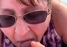 naughty girl seduces skinny guy for a quickie