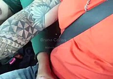 Blonde Fucked in Car Cumshot