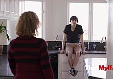 Geez, this milf totally banged the smug help to dodge trouble!