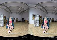 Why Are You Stripping In VR With Those Natural Tits?