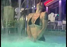 Public Nudity Police Almost Caught Me Pussy Play Car Passenger Flashing Huge Tits In Public Hotel.