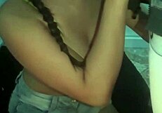 novinha taking leitinho from laurencat in a close up blowjob scene