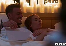 Wow, naughty Holly can't stop herself with wild doggystyle when boyfriend's away!