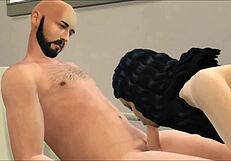 Doctor fucks teen 18+ and cums on her face 😏