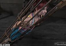 Intense Emotions in Zealous Arse Whipping for Playgirl in USA