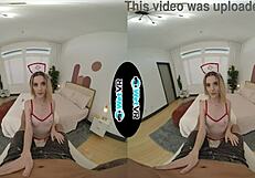 Nurse rides patient's big cock in hospital