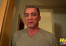 Fake Hostel Halloween Special - Stuck Under A Bed 2: Redhead And Brunette Babes Get Wet Pussies Pumped While Stuck, Then Fast Hard Threesome