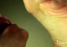 Felicity's Flexible Body Licked from Pussy to Toes