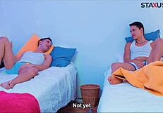 uff my first gay fuck with staxus twink friend gets too hot