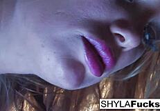 Shyla's Smoking Fetish With Big Tits And Ass On Display