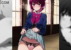 Arima Kana's hentai compilation from Oshi no Ko 😍