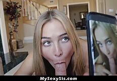 Stepsis Screams During Doggy Fucking.