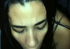 ฉันกลืนควยใหญ่จนสุดคอ แล้วโดนฉีดน้ำเงี่ยน