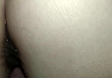 Close-Up Doggystyle Anal With Hairy Brunette