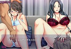 Kabe no mukou no tsuma no koe - Hiroto licks couple to creampie.