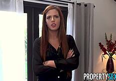 Stressed Landlady Receives Relaxing Massage in Propertysex Scenario