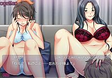 Kabe no mukou no tsuma no koe - Hiroto licks couple to creampie.