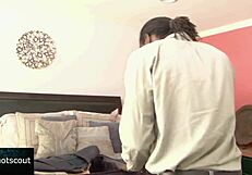 Sexy Curvy Girl Enjoys Wild Fucking with Gifted Black Male in Steamy Session