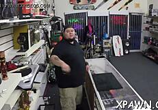 Hey, that way-out fucking in the shop was insane, bent over like that.