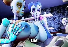 just chilling with ballora’s wild life in 3d anime