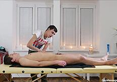Ryan olsen and oscar hart gay massage and fucking in reality twink scene