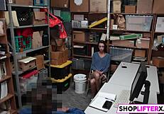 tight teen pussy drilled for shoplifting?