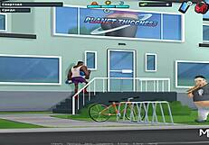 who tied you up in this bdsm scene from summertimesaga?