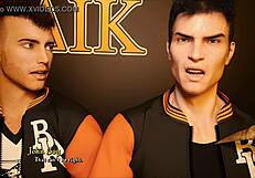 Redhead Chick Throws Dildos At Jocks In Bold Game