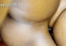 Horney Nigerian couple pussylicks all night homemade