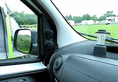 Public campsite sex with a real housewife