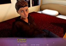 Peeping On Stepmom's Huge Tits And Ass In The Bath