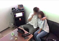 Perverted asian couple can't hold back in car