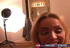 chasity, show me that blowjob up close? cumshot tease!