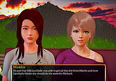 My New Family Cartoon Big Ass Game